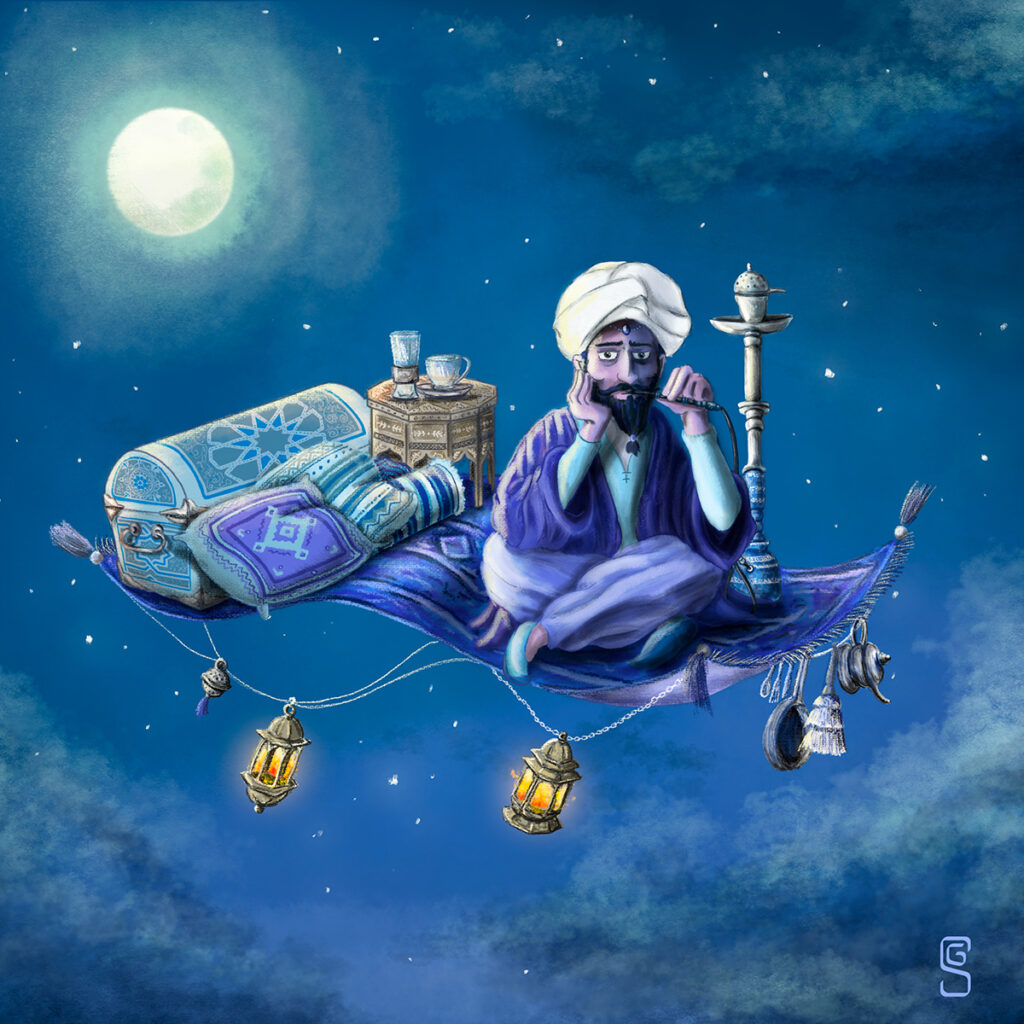 Flying carpet