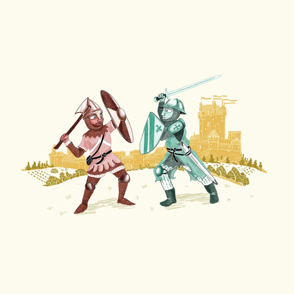 Chevaliers médiévaux